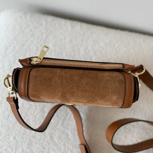 Vere Pelle Genuine Leather Crossbody Bag - Picture 6 of 12